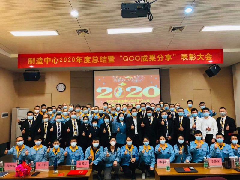 制造中心2020年度總結(jié)暨“QCC成果分享”表彰大會(huì)圓滿成功